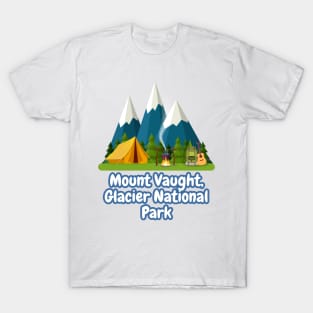 Mount Vaught, Glacier National Park T-Shirt